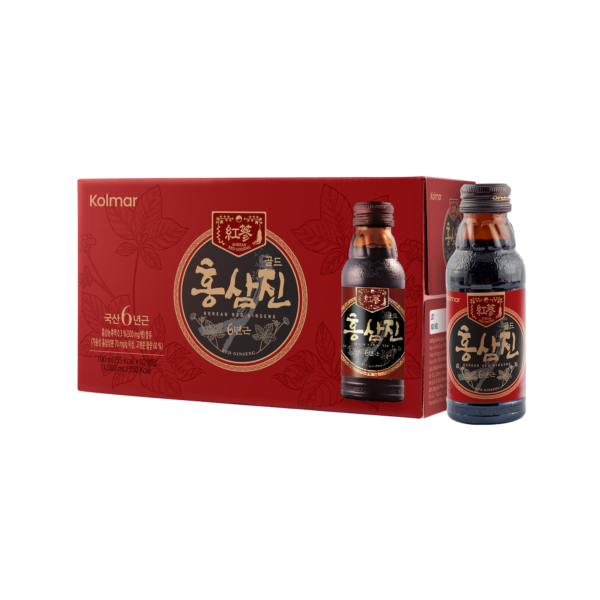 Dietary Supplement Korean Red Ginseng Drink HONGSAMJIN GOLD