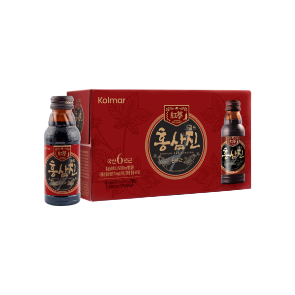 Dietary Supplement Korean Red Ginseng Drink HONGSAMJIN GOLD