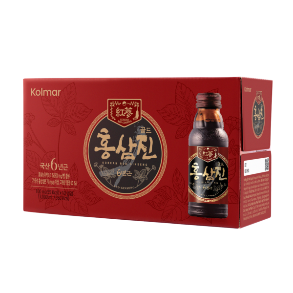Dietary Supplement Korean Red Ginseng Drink HONGSAMJIN GOLD