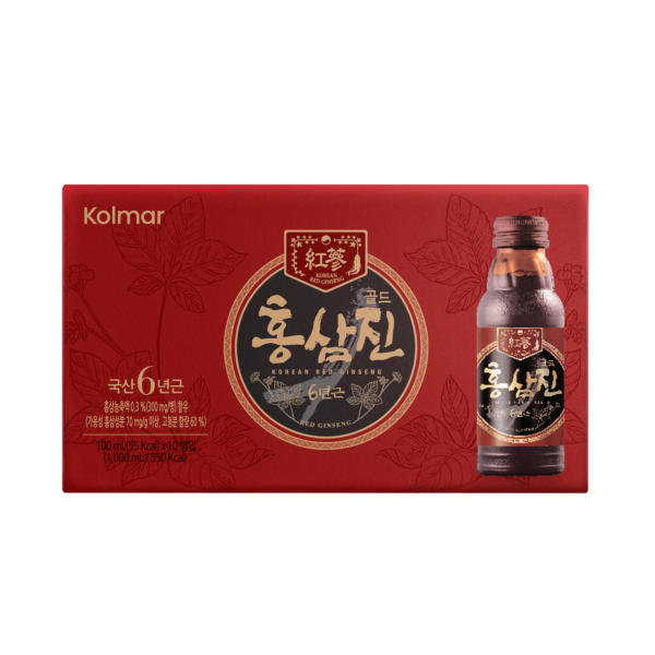 Dietary Supplement Korean Red Ginseng Drink HONGSAMJIN GOLD