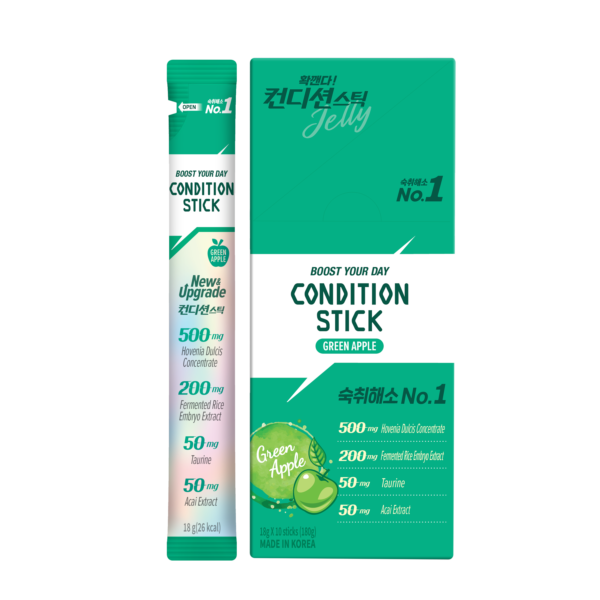 Supplemented Food Condition Stick Hovenia Dulcis Jelly (Apple Flavor)