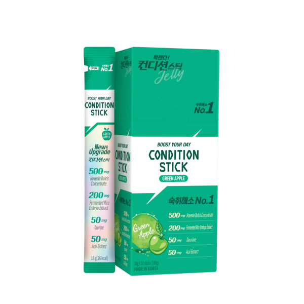 Supplemented Food Condition Stick Hovenia Dulcis Jelly (Apple Flavor)