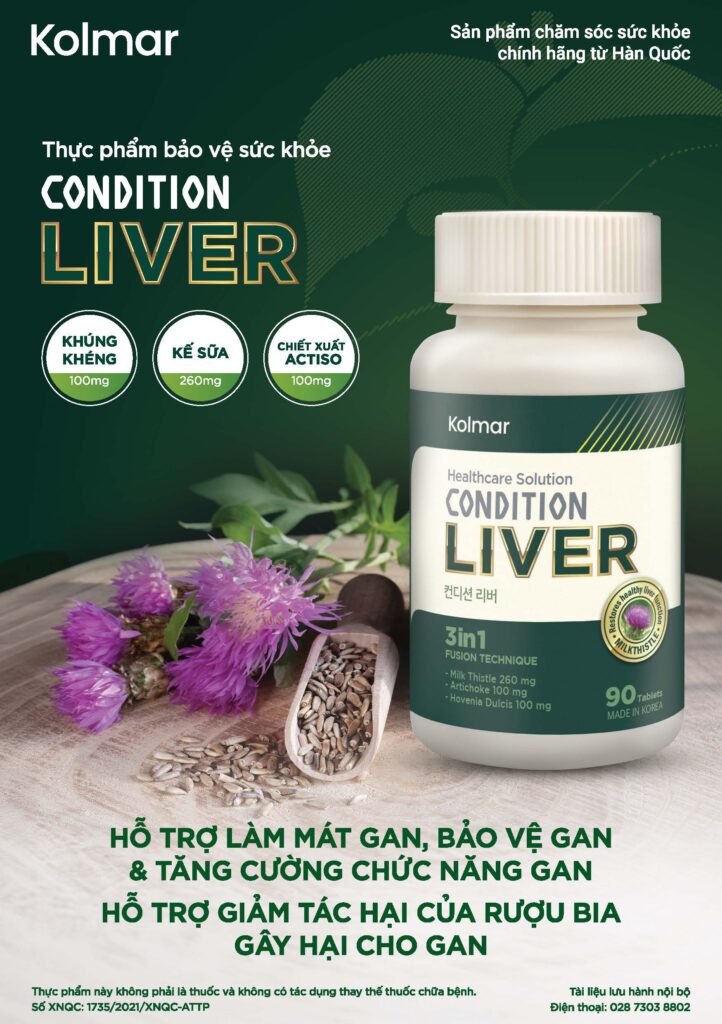 TPBVSK Condition Liver - Enhance liver function, cool liver, protect liver