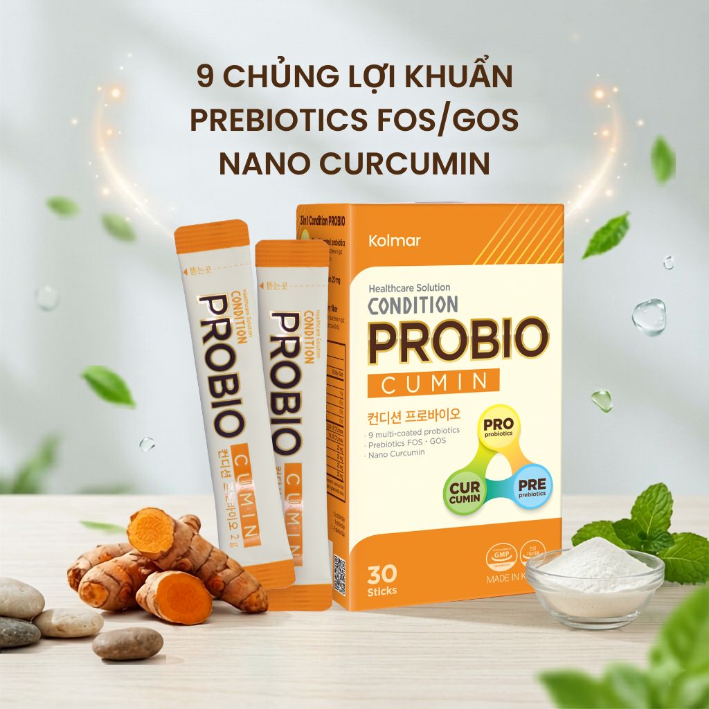 Men vi sinh của Hàn Quốc Condition Probio công thức đột phá
