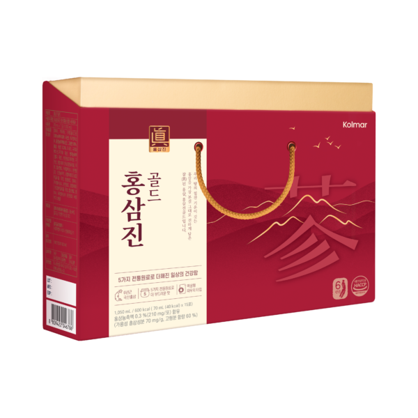 Thực phẩm bảo vệ sức khỏe HONGSAMJIN GOLD Hộp 15 gói 70ml
