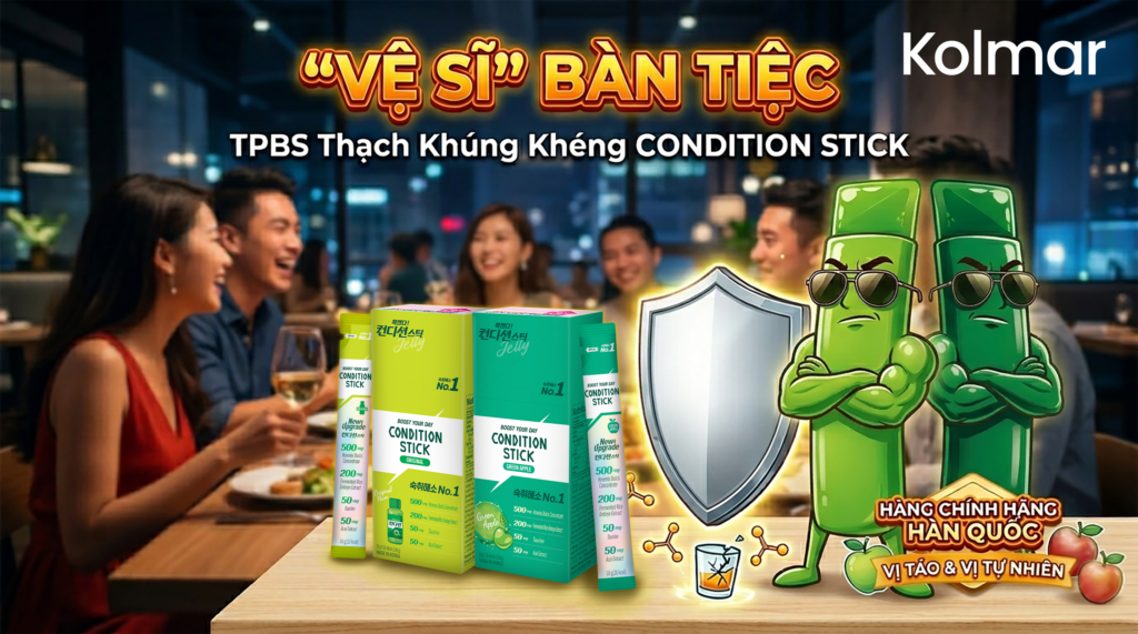 “Vệ Sĩ” Bàn Tiệc — TPBS Thạch Khúng Khéng CONDITION STICK