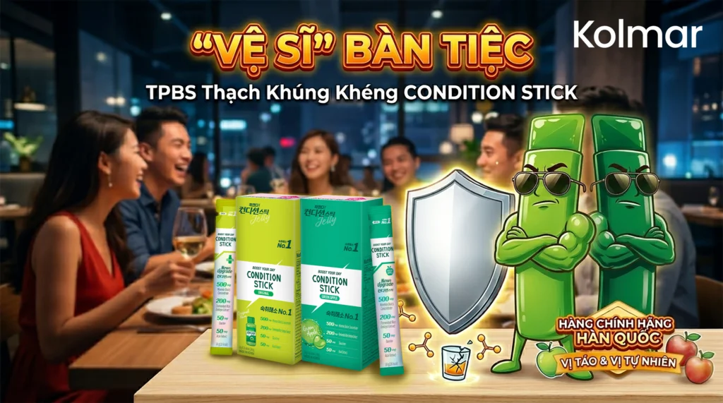 “Vệ Sĩ” Bàn Tiệc — TPBS Thạch Khúng Khéng CONDITION STICK