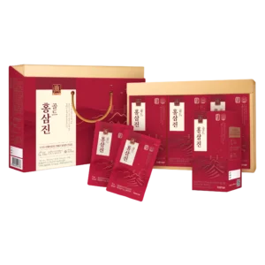 Thực phẩm bảo vệ sức khỏe Nước hồng sâm HONGSAMJIN GOLD Hộp 15 gói 70ml