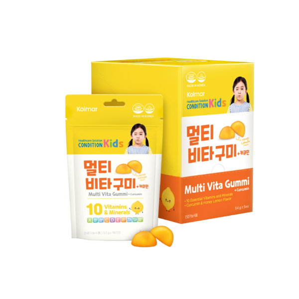 Thực phẩm bảo vệ sức khỏe KẸO DẺO DINH DƯỠNG CONDITION KIDS MULTI VITA GUMMI + CURCUMIN