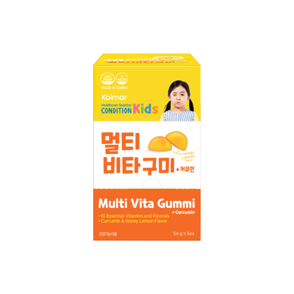 Thực phẩm bảo vệ sức khỏe KẸO DẺO DINH DƯỠNG CONDITION KIDS MULTI VITA GUMMI + CURCUMIN
