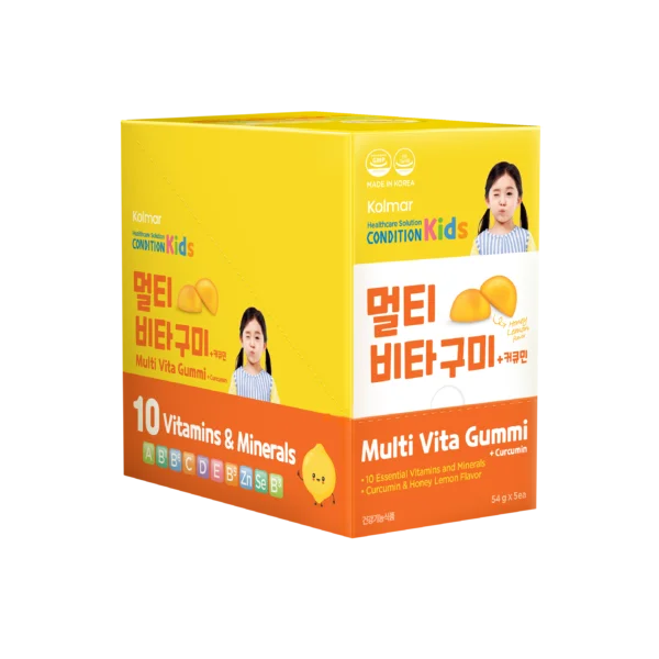 Thực phẩm bảo vệ sức khỏe KẸO DẺO DINH DƯỠNG CONDITION KIDS MULTI VITA GUMMI + CURCUMIN