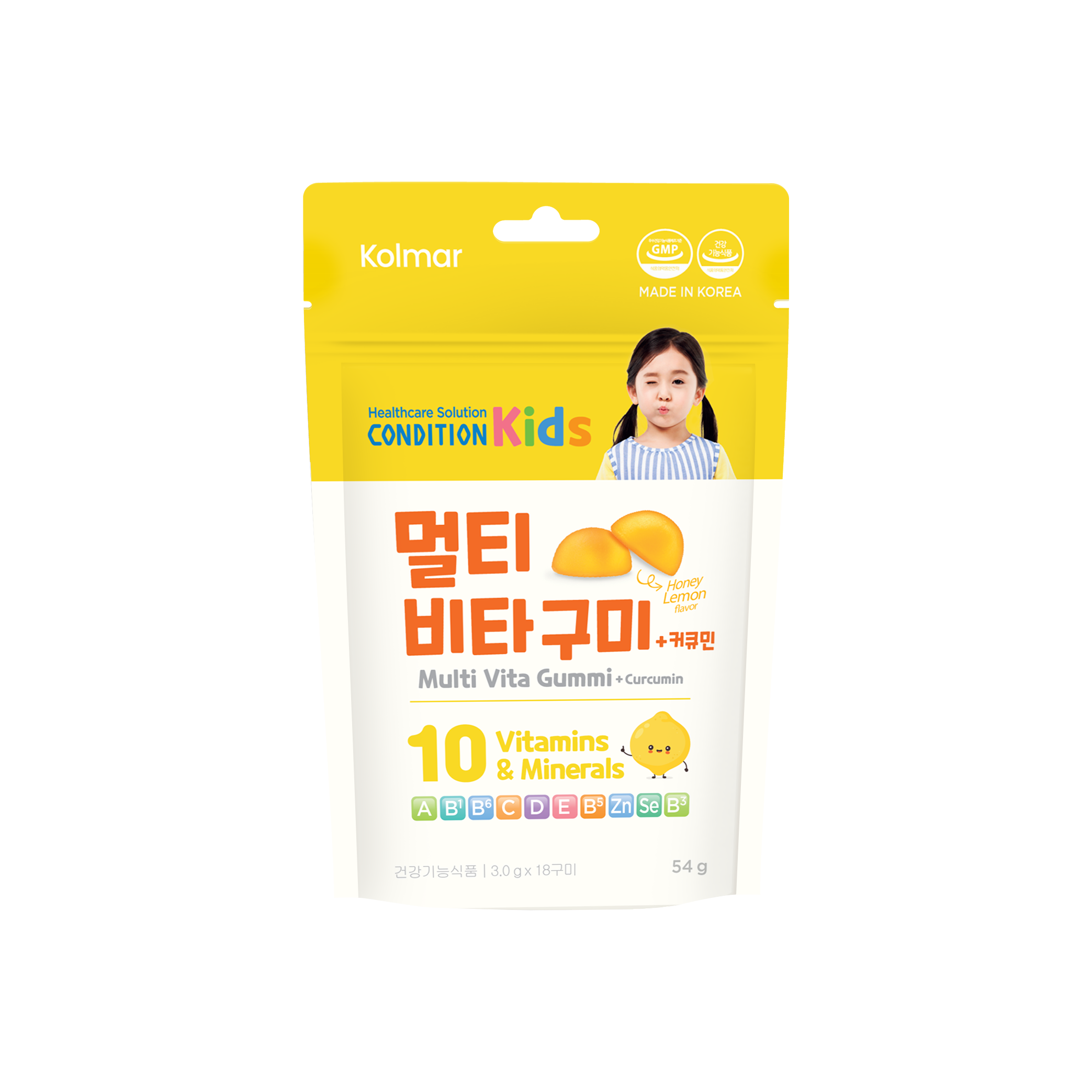 Thực phẩm bảo vệ sức khỏe KẸO DẺO DINH DƯỠNG CONDITION KIDS MULTI VITA GUMMI + CURCUMIN