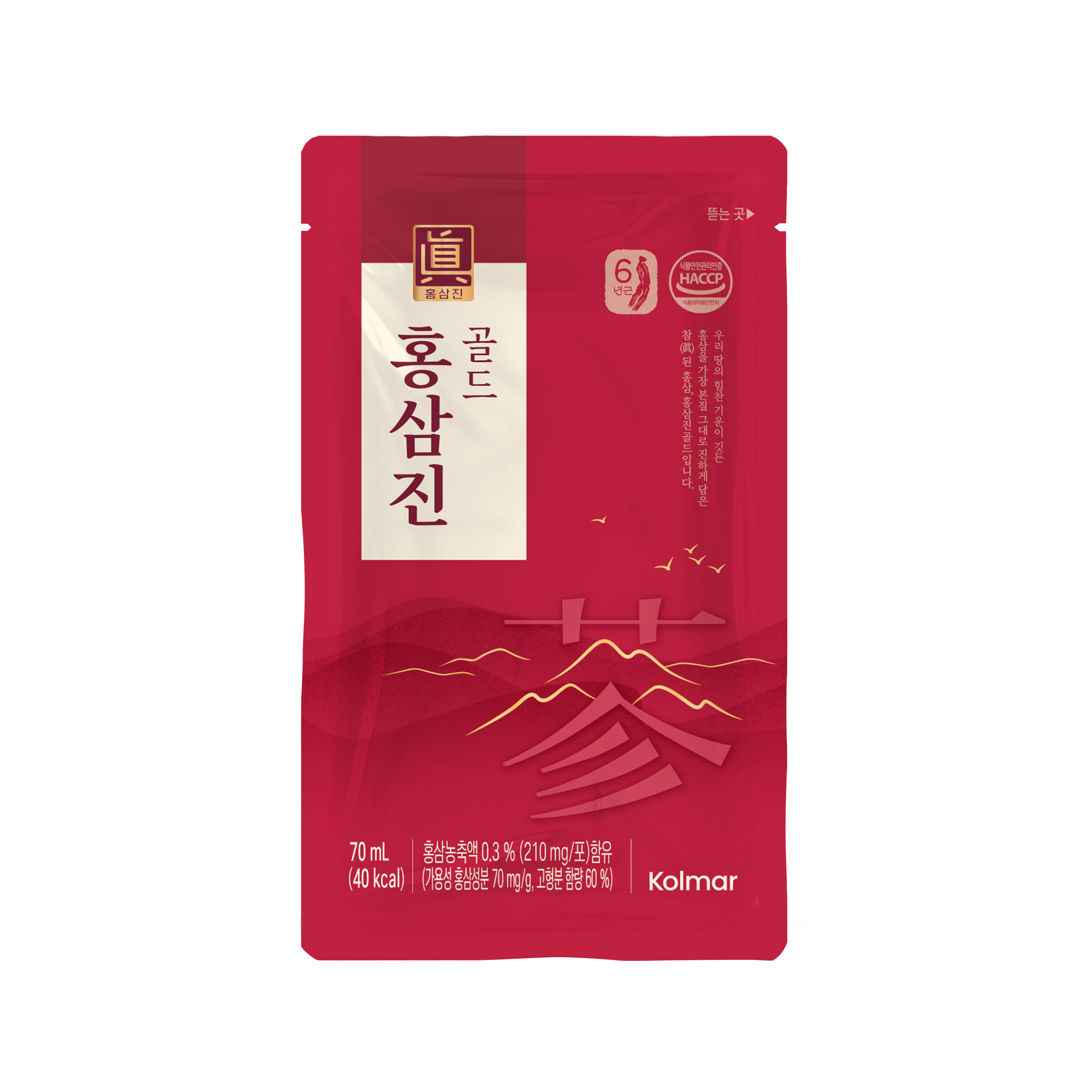 Thực phẩm bảo vệ sức khỏe HONGSAMJIN GOLD Hộp 15 gói 70ml