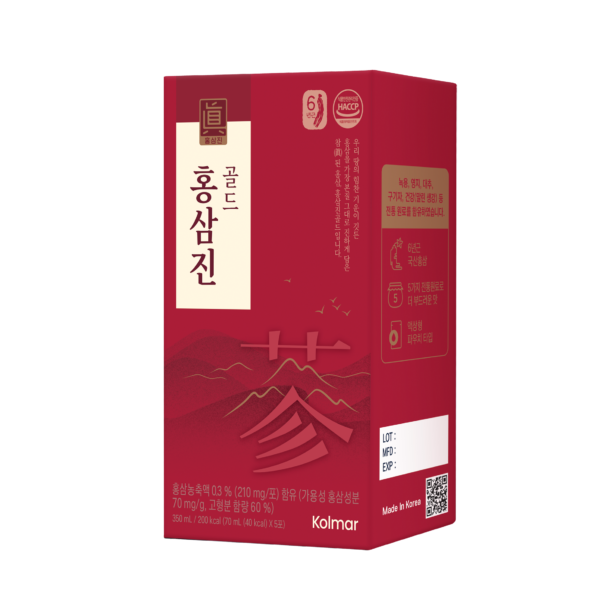 Thực phẩm bảo vệ sức khỏe HONGSAMJIN GOLD Hộp 15 gói 70ml